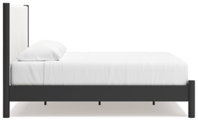 Cadmori Upholstered Bed - Furniture World