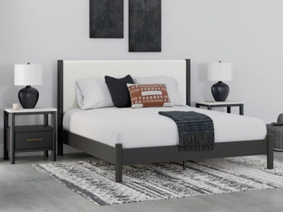 Cadmori Upholstered Bed - Furniture World