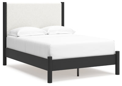 Cadmori Upholstered Bed - Furniture World