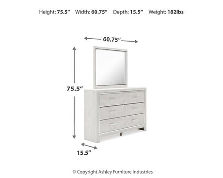 Altyra Dresser and Mirror - Furniture World