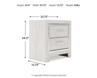 Altyra Nightstand - Furniture World