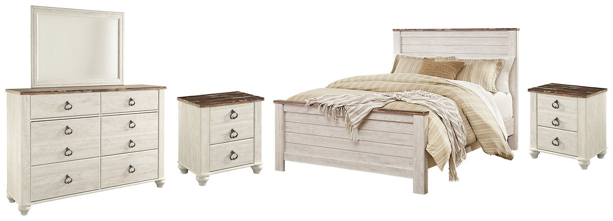 Willowton Bedroom Set - Furniture World