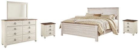 Willowton Bedroom Set - Furniture World