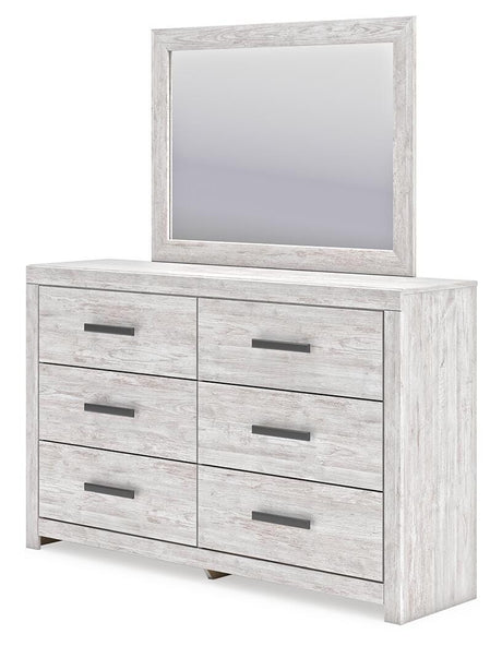 Cayboni Dresser and Mirror - Furniture World