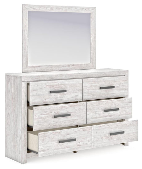 Cayboni Dresser and Mirror - Furniture World