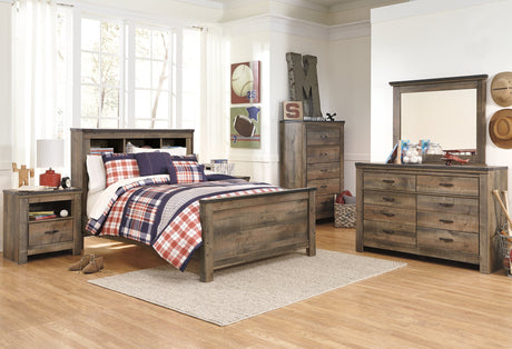 Trinell Bookcase Bed - Furniture World