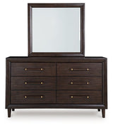 Dantenton Dresser and Mirror - Furniture World