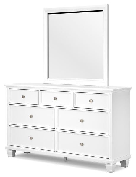 Fortman Dresser and Mirror - Furniture World
