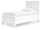 Fortman Panel Storage Bed - Furniture World