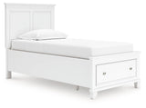 Fortman Panel Storage Bed - Furniture World