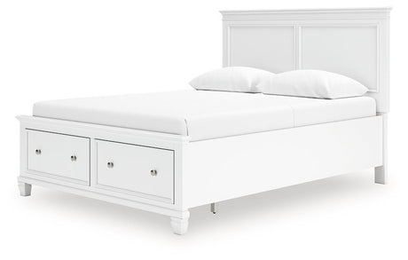 Fortman Panel Storage Bed - Furniture World