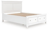 Fortman Panel Storage Bed - Furniture World