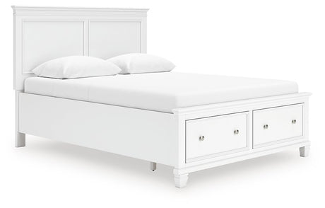 Fortman Panel Storage Bed - Furniture World