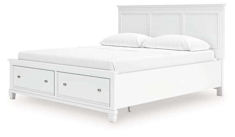 Fortman Panel Storage Bed - Furniture World