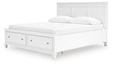 Fortman Panel Storage Bed - Furniture World