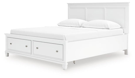 Fortman Panel Storage Bed - Furniture World