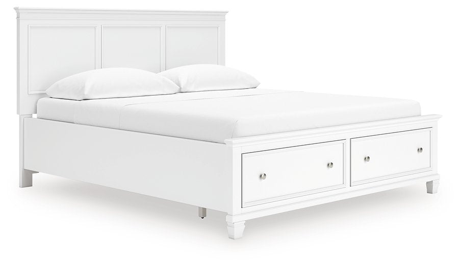 Fortman Panel Storage Bed - Furniture World
