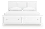 Fortman Panel Storage Bed - Furniture World