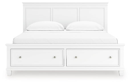 Fortman Panel Storage Bed - Furniture World