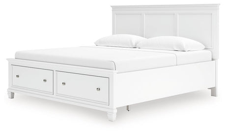 Fortman Panel Storage Bed - Furniture World