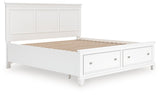 Fortman Panel Storage Bed - Furniture World