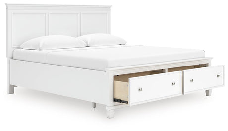 Fortman Panel Storage Bed - Furniture World
