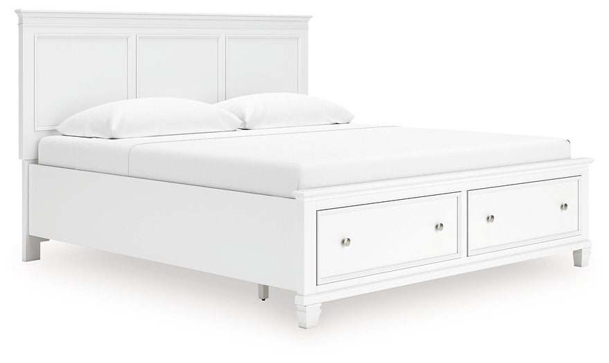 Fortman Panel Storage Bed - Furniture World