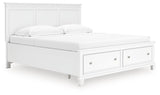 Fortman Panel Storage Bed - Furniture World