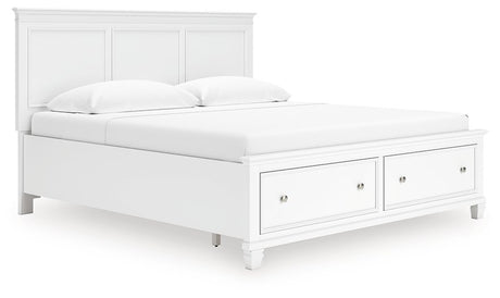 Fortman Panel Storage Bed - Furniture World