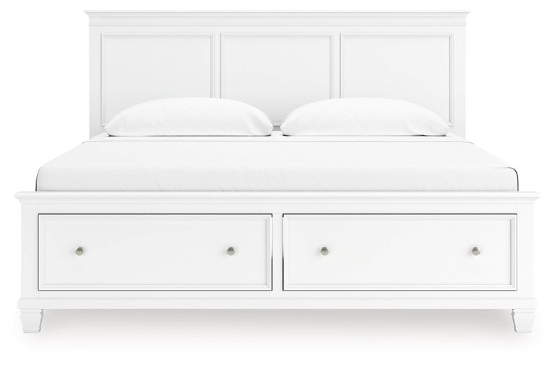 Fortman Panel Storage Bed - Furniture World