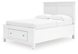 Fortman Panel Storage Bed - Furniture World