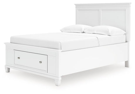 Fortman Panel Storage Bed - Furniture World