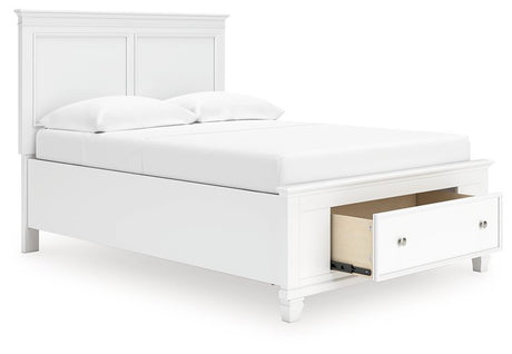 Fortman Panel Storage Bed - Furniture World