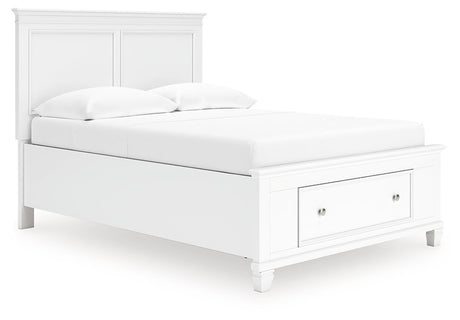 Fortman Panel Storage Bed - Furniture World