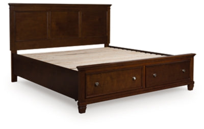 Danabrin Panel Storage Bed - Furniture World