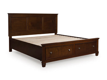 Danabrin Panel Storage Bed - Furniture World