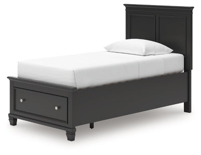 Lanolee Panel Storage Bed - Furniture World