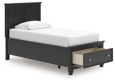 Lanolee Panel Storage Bed - Furniture World