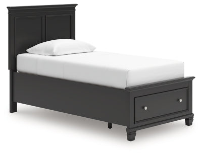 Lanolee Panel Storage Bed - Furniture World