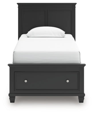 Lanolee Panel Storage Bed - Furniture World
