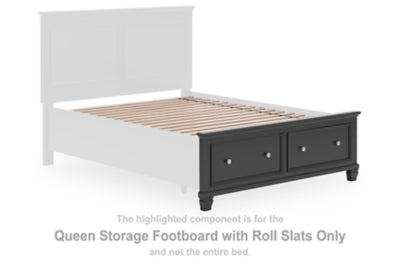 Lanolee Panel Storage Bed - Furniture World