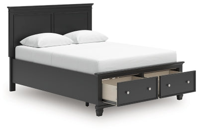 Lanolee Panel Storage Bed - Furniture World