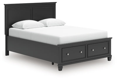 Lanolee Panel Storage Bed - Furniture World