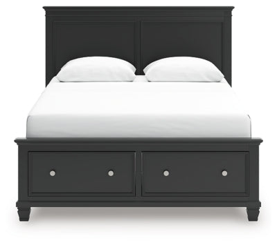 Lanolee Panel Storage Bed - Furniture World