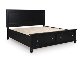 Lanolee Panel Storage Bed - Furniture World