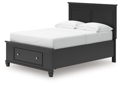 Lanolee Panel Storage Bed - Furniture World