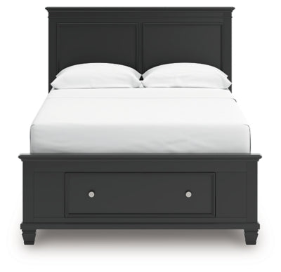 Lanolee Panel Storage Bed - Furniture World