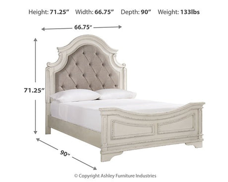 Realyn Upholstered Bed - Furniture World