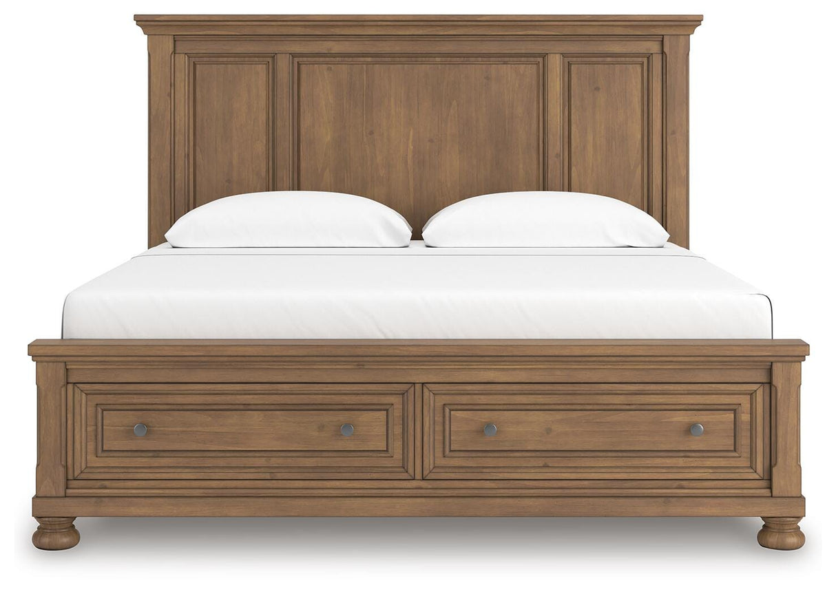 Feddinger Panel Storage Bed