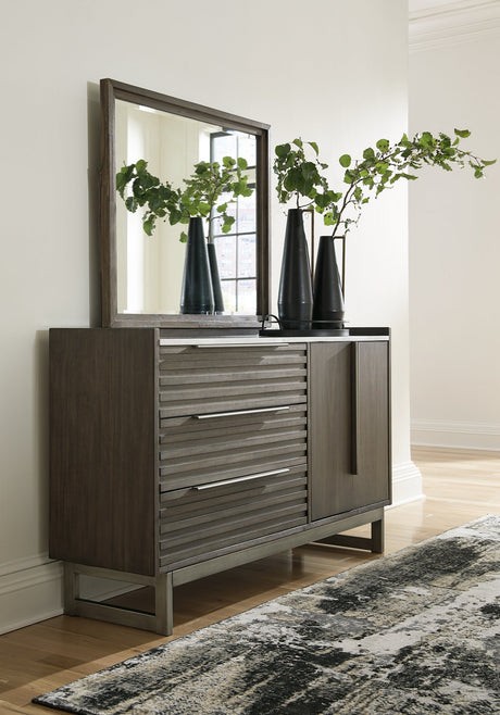 Arkenton Dresser and Mirror - Furniture World